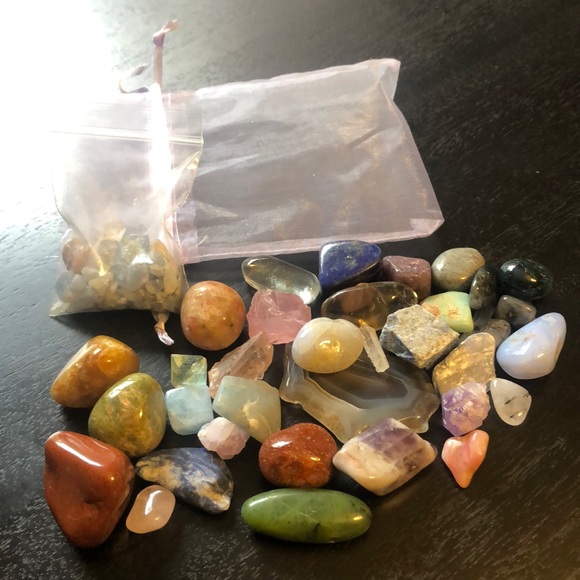 Other - Mixed bundle of tumbled stones.